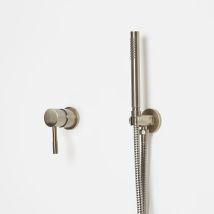 Clarus - Kit de Douche avec Mitigeur et Douchette - Or Brossé - Hudson Reed