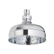 Hudson Reed Elizabeth - Pommeau pluie rond fixe rétro 15 cm - Chromé