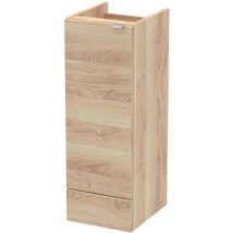 Fusion Base Unit 300mm Wide - Bleached Oak - Hudson Reed