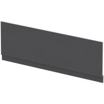 Nuie - Graphite Grey Woodgrain 1800mm Bath Front Panel - MPC2207