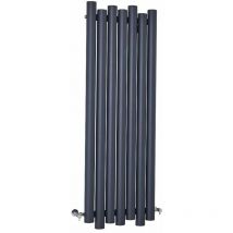 Laeto – Radiateur Aluminium Design Vertical – Anthracite - 160 x 55 cm - Hudson Reed