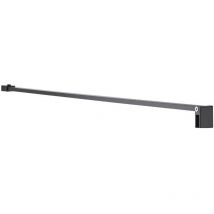 Milano - Hudson Reed Nox - Barre de Stabilisation pour Paroi de Douche Noir - 100cm