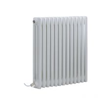 Windsor - Radiateur Électrique Style Fonte Rétro Horizontal Triple Rang avec Écran Tactile - Blanc - 60 cm x 60.5 cm - Hudson Reed