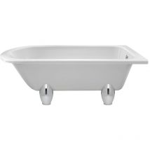 Hudson Reed Winterburn 1700mm x 750mm Freestanding Shower Bath with Deacon Leg Set - RLF1700M1