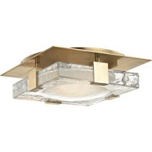 Hudson Valley Bourne Aplique de Pared Led Latón Envejecido