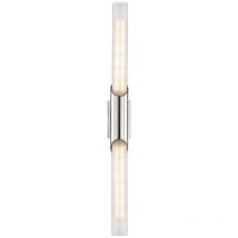 Pylon 2 Light Wall Sconce Polished Nickel - Hudson Valley