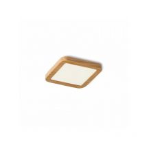 Rendl Light - hue sq 9 plafonnier encastré imitation hêtre couleur 230V led 6W 3000K