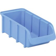 Cestino portaoggetti L216 / 183xP102xH74mm pp blu impilabile Hünersdorff Per 18)