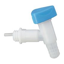 Rubinetto di scarico hd-pe filetto largo 19 mm d 22 mm per alimenti Hünersdorff