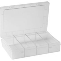 Alutec - Hünersdorff Scatola minuteria (l x l x a) 180 x 140 x 40 mm Scomparti: 1 suddivisione fissa Contenuto 1 pz.