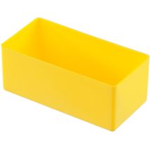 Einsatzbox aus ps, 108x54x45 mm gelb - Hünersdorff