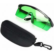 GL01G Lunettes d'Amélioration Laser Vert - Lunettes de Sécurité pour Niveau Laser, Laser Rotatif et Laser Multiligne Vert - Améliorer la Visibilité