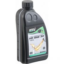 Huile moteur monograde sae 30 hd pour les moteurs 4 temps des petites machines - 1 l - Arnold