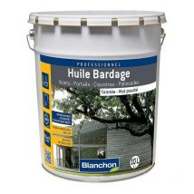 Blanchon - Huile bardage Opaque gris naturel 10l