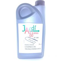 Huile de chaîne professionnelle vi 180° Jardiaffaires 2 litres