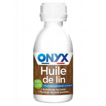 Onyx - Aceite de linaza, protección y cuidado de la madera y suelos porosos, 190 ml