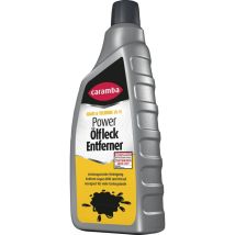 Caramba – Rimuovi macchie di olio Power 1000 ml – Adatto per superfici in pietra naturale, cemento, argilla, tappeti – Detergente efficace
