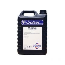 Soltec Srl - Huile hydraulique pour Gru 5 l pour véhicules industriels agricoles mécanismes Fuchs Titan 46 Haute qualité