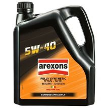 Huile moteur Arexons arx 5W40 4Lt Lubrifiant synthétique