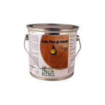 2.5L-incolore-HUILE pour bois naturelle spéciale plan de travail kunos (1L/17m2 en 3 couches) Livos incolore