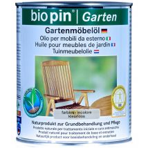 Biopin - Huile pour meuble de jardin Pot de 0,75L incolore