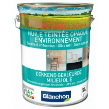 Blanchon - Huile Teintée Opaque Environnement Noir 5L