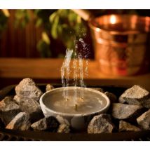 Mm_unverified_brand - Hukka Design Saunamaestro Springbrunnen Aus Speckstein Für Saunaofen Mit Aufguss