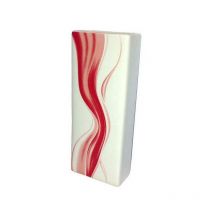 Humidificateur Céramique Design Rouge Ladydoc 08376