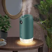 Humidificateur d'air 500ML, humidificateur d'air silencieux à ultrasons 23dB pour bébé, humidificateur d'air domestique à arrêt automatique, pour le