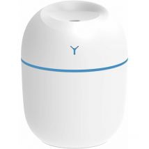 Humidificateur dair, Andoer 220ml humidificateur dair Silencieux, humidificateur dair bebe avec Veilleuse usb Humidificateur sans eau Humidificateur