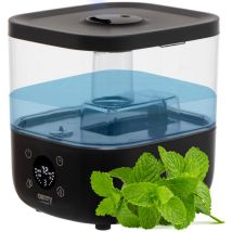 Humidificateur d'air – 5L – Ultrason noir – Surface d'action, Capacité bac de ramassage, Poids, Puissance sonore