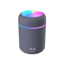 Humidificateur d'Air, Mini Humidificateur Ultrasonique avec 2 Mode Brume Réglable, Arrêt automatique et Veilleuse Colorée, usb Humidificateur