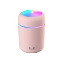 Humidificateur d'Air, Mini Humidificateur Ultrasonique avec 2 Mode Brume Réglable, Arrêt automatique et Veilleuse Colorée, usb Humidificateur