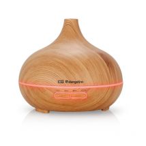Orbegozo - Humidificateur d'Aromathérapie 300ml Diffuseur d'Huiles Essentielles avec Lumière led 16,5x14x16,5 cm Minuteur