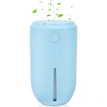 Humidificateur De Voiture, Mini Humidificateur Portable, Humidificateur De Bureau Personnel USB pour Voiture, Humidificateur d'air Silencieux pour