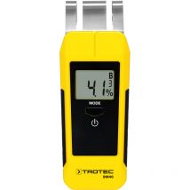Trotec - Humidimètre non-destructif BM40 - bois, béton, chape etc. - 10 courbes d'étalonnage