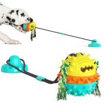 Hundekauspielzeug Mit Saugnapf, Interaktives Hundespielzeug Mit Ball, Hund