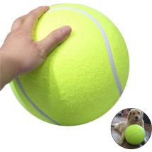 Ymyny - Hundespielzeugbälle, Haustier-Tennisbälle, 24 cm Durchmesser, Hundekauspielzeug für Haustiere, riesiger Tennisball