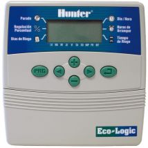 Programador riego Hunter ecologic 4 estaciones interior ELC401i-E