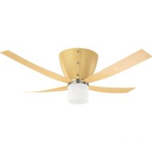 Hunter Fans - Ventilateur de plafond Valhalla Hêtre Clair avec Lumière