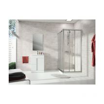 Hüppe - Alpha 2 Gleittüreckeinstieg, 3-teilig, Viereck,