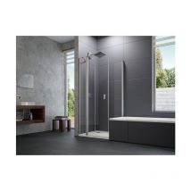 Hüppe - Design pure Viereck Bewegliche Seitenwand für Schwingtür,