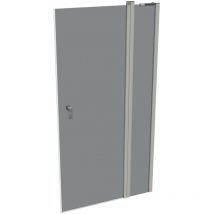 HÜPPE Design pure Viereck Schwingtür, mit festem Segment,