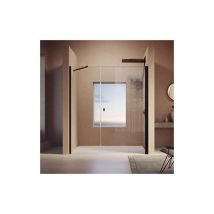 SolvaPro Schwingtür mit Nebenteil in Nische, - Hüppe