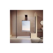 SolvaPro Seitenwand alleinstehend, teilgerahmt, - Hüppe