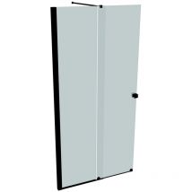 Hüppe - Xtensa pure Walk-In Gleittür 1-teilig, mit festem Segment,