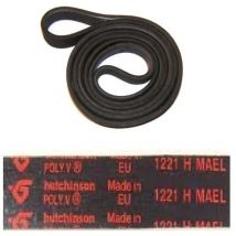 1221H mael Waschmaschine Gürtel - Schwarz - Hutchinson