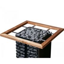 Sicherheitsgeländer für steel Saunaofen Schutzgeländer aus Holz - Huum