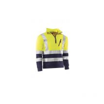 Hv792/l Sudadera Con Bandas Reflectantes 3m Color Amarillo Fluor/marino - Juba