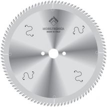 Hw - lama circolare con taglienti positivi per metalli leggeri silenziata prodotta in italia D300 B3,4 b2,6 d32 Z72 sil